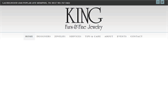 Desktop Screenshot of kingfinejewelry.com
